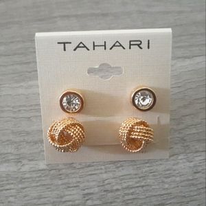 Tahari 2-Piece Earrings